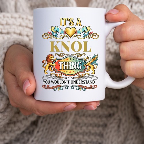 Tazza caffè knol nome - tazza,